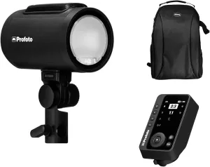 PROFOTO A2 Flash Head with Profoto Connect PRO for Nikon and Camera Backpack