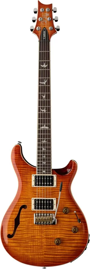 PRS SE Custom 24 Semi-Hollow Piezo, Vintage Sunburst