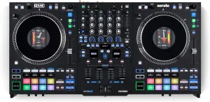 Rane PERFORMER 4-Channel Motorized DJ Controller, 7" Platters with Displays, Precision Feel Faders, Stem Split, Advanced FX, Serato DJ Pro Included