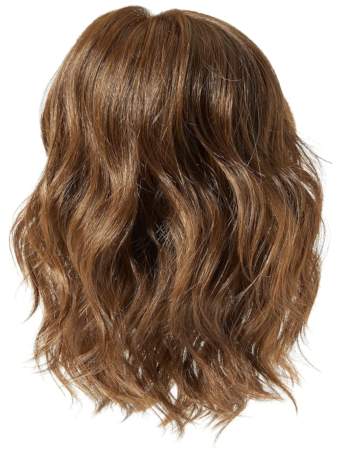 Raquel Welch Editor's Pick Layered Shoulder Length Bob Wig by Hairuwear, Large Cap Size, RL10/12 Sunlit Chestnut