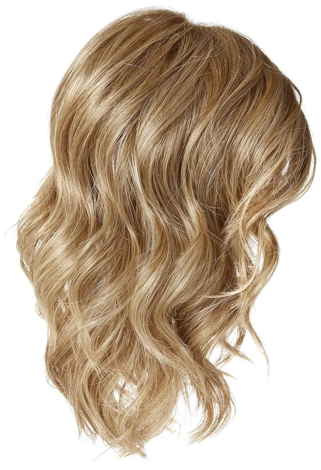Raquel Welch Editor's Pick Layered Shoulder Length Bob Wig by Hairuwear, Large Cap Size, RL13/88 Golden Pecan