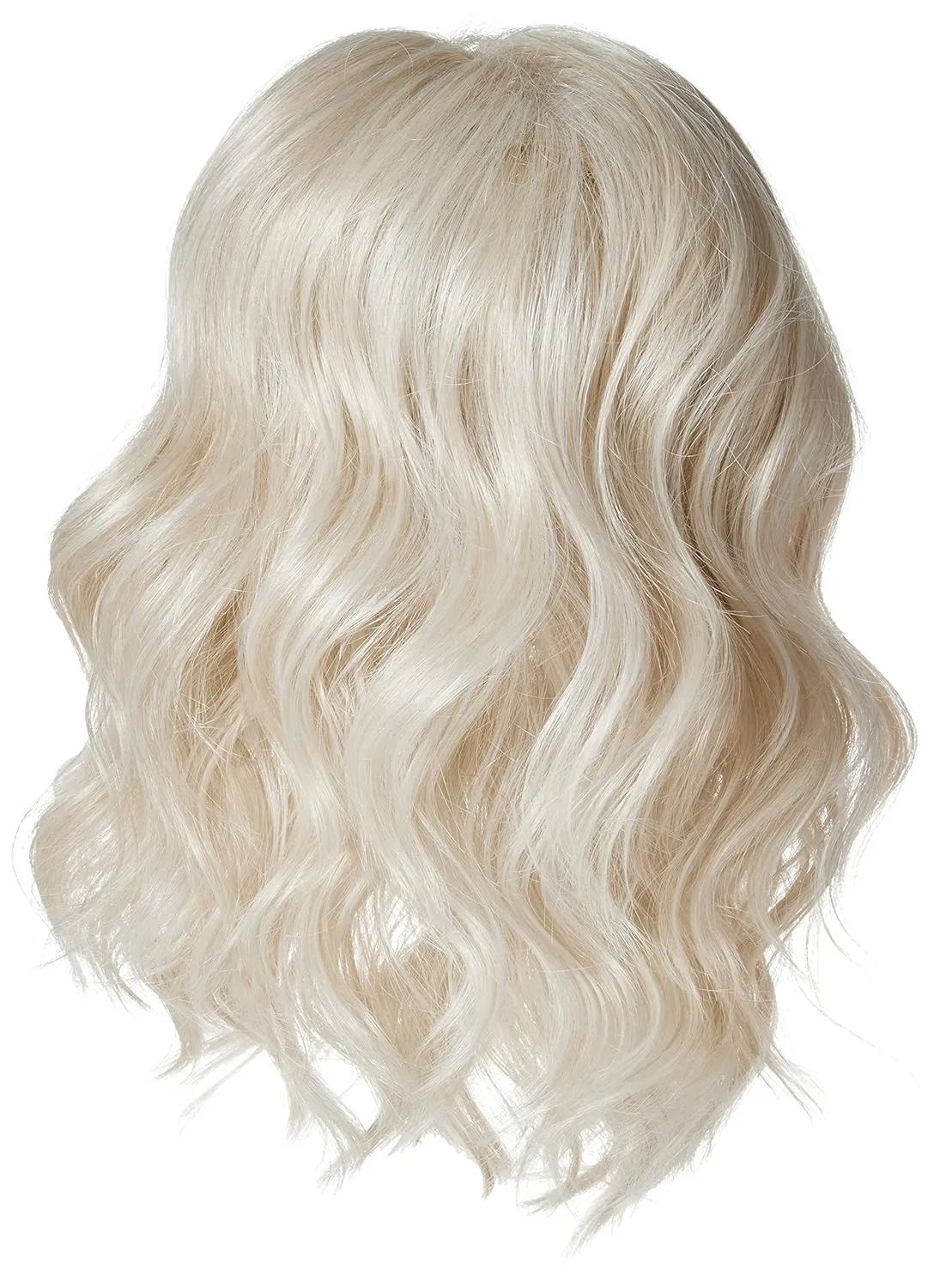 Raquel Welch Editor's Pick Layered Shoulder Length Bob Wig by Hairuwear, Large Cap Size, RL16/22 Iced Sweet Cream