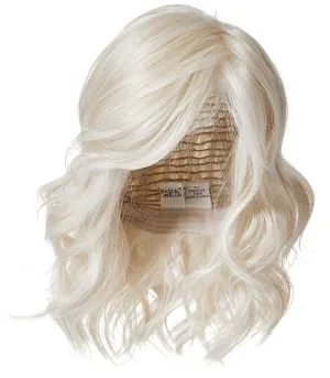 Raquel Welch Editor's Pick Layered Shoulder Length Bob Wig by Hairuwear, Large Cap Size, RL16/22 Iced Sweet Cream