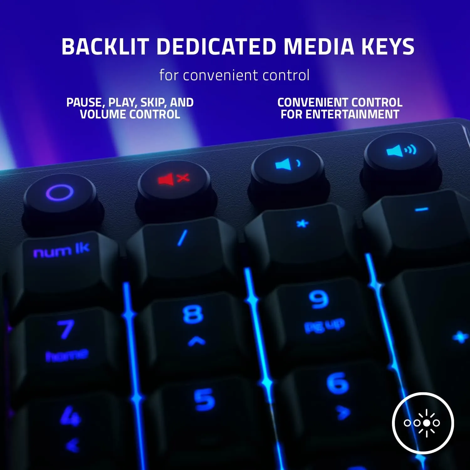Razer Ornata V3 Gaming Keyboard: Low Profile Keys - Mecha Membrane Switches - UV Coated Keycaps - Backlit Media Keys - 10 Zone RGB Lighting - Spill Resistant - Magnetic Wrist Wrest Snap Tap