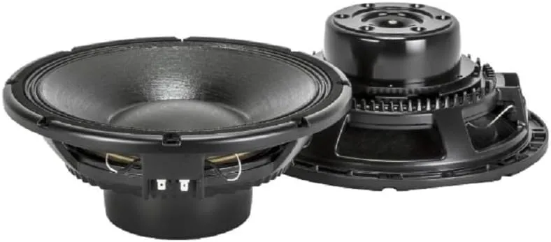 RCF MB12N405 12-inch Neo Mid Bass Woofer with Hypervented 1000-Watt Rms 2000-Watt Peak 4" Fiberglass Aluminum Voice Coil Dual Forced Air Vent 8-Ohm
