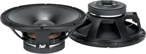 RCF MB15X351 15-inch Mid Bass Woofer Transducer 3.5" Fiberglass Inside | Outside Copper Voice Coil 700 Wrms 1400 Watt Max Dual Forced Hypervent 8-ohm