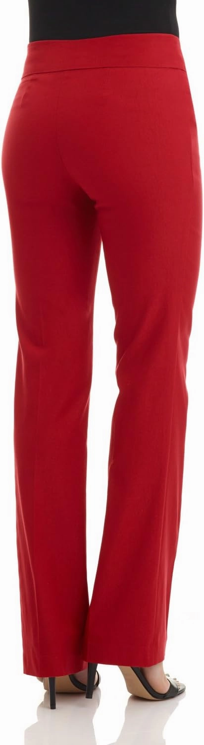 Rekucci Womens Ease into Comfort Stretchy Business Casual Bootcut Pull-On Everyday Office Pant in Regular/Tall/Petite Sizes