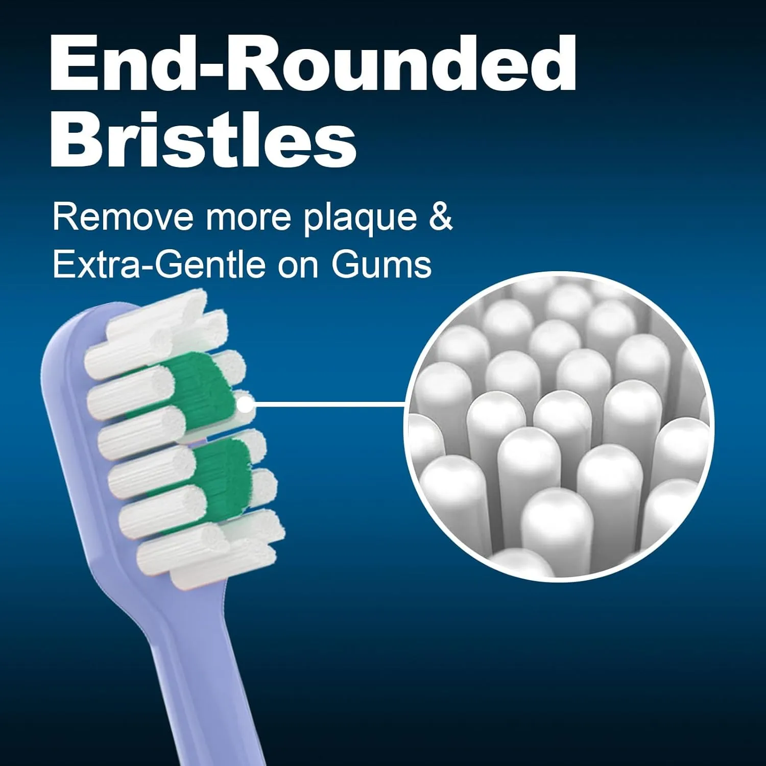 Replacement Toothbrush Heads 10 Pack for AquaSonic icon Electric Toothbrush,Lilac