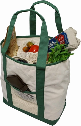 Reusable Organic Cotton Super Strength XL Grocery Bag
