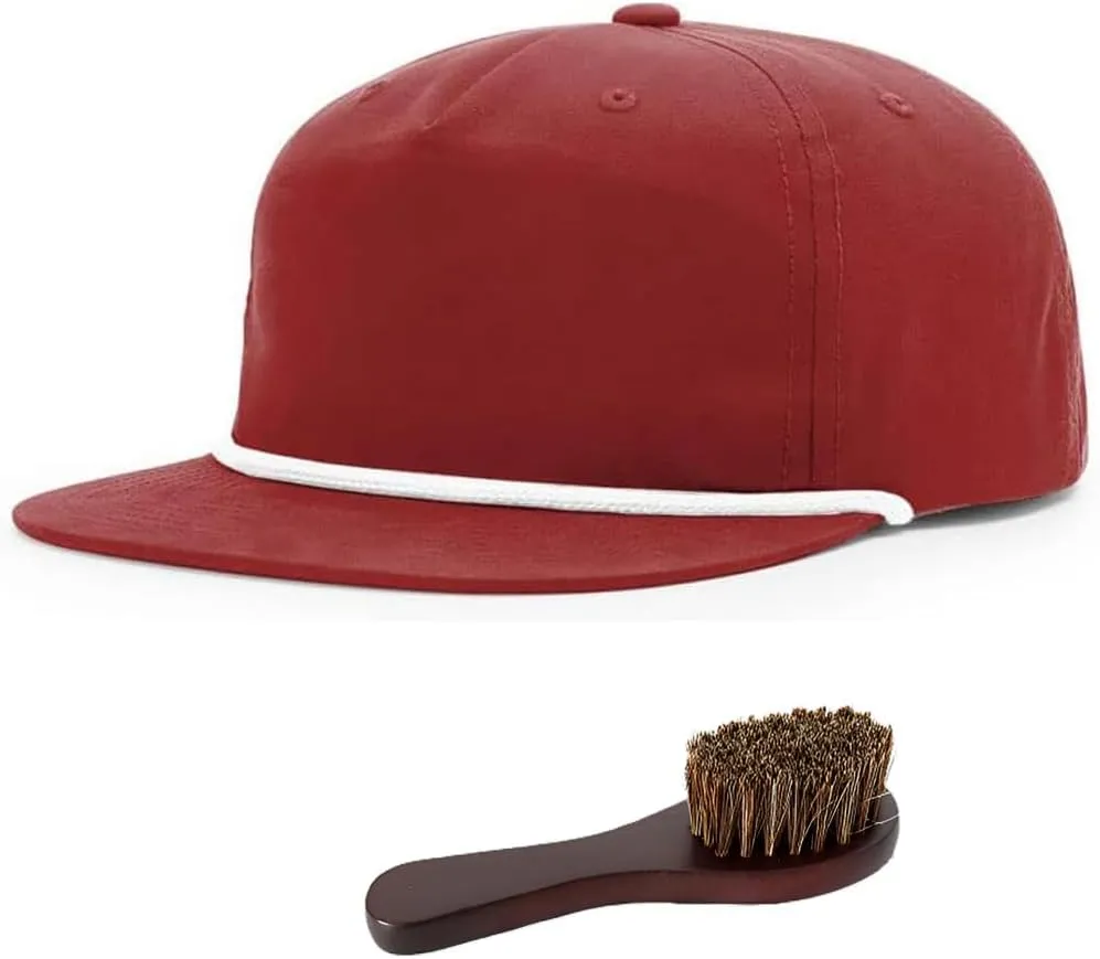 Richardson 256 Umpqua Grandpa Flip-Up Stay Pinch Trucker Cap Bundle with THP Hat & Clothing Brush