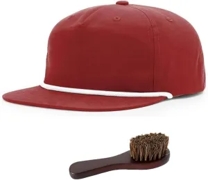 Richardson 256 Umpqua Grandpa Flip-Up Stay Pinch Trucker Cap Bundle with THP Hat & Clothing Brush
