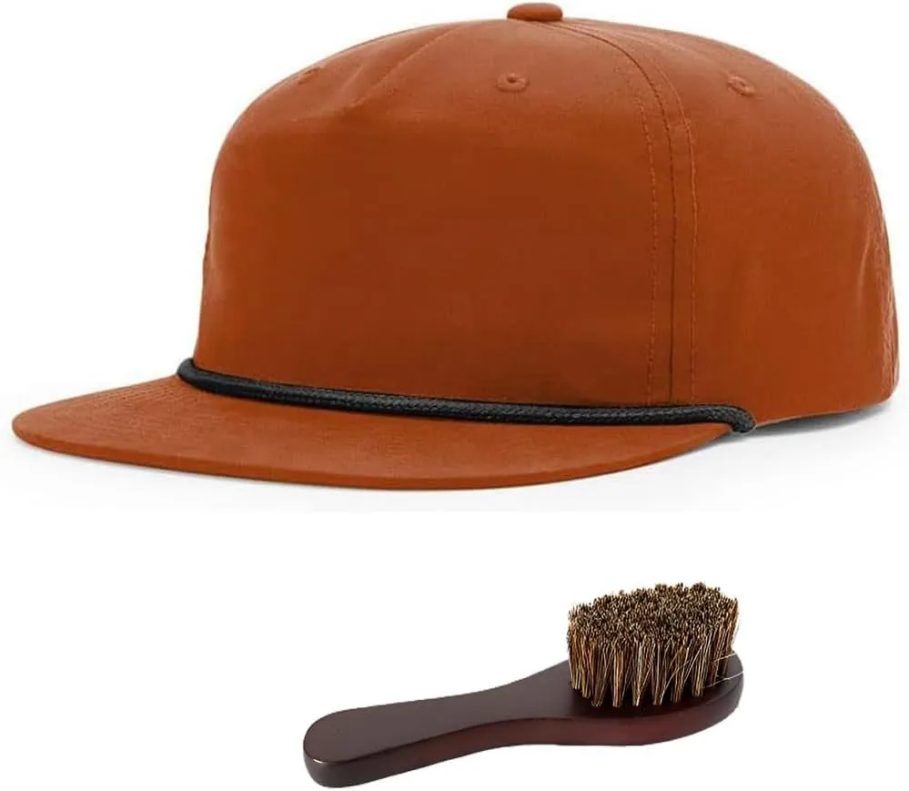 Richardson 256 Umpqua Grandpa Flip-Up Stay Pinch Trucker Cap Bundle with THP Hat & Clothing Brush