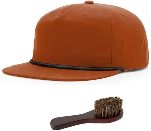 Richardson 256 Umpqua Grandpa Flip-Up Stay Pinch Trucker Cap Bundle with THP Hat & Clothing Brush