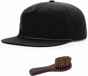 Richardson 256 Umpqua Grandpa Flip-Up Stay Pinch Trucker Cap Bundle with THP Hat & Clothing Brush