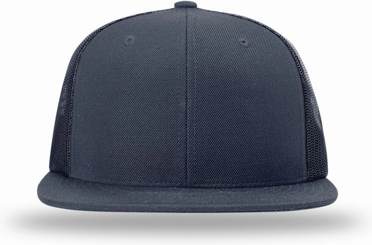 Richardson 511 Wool Blend Flatbill Trucker Cap Bundle with THP Hat & Clothing Brush