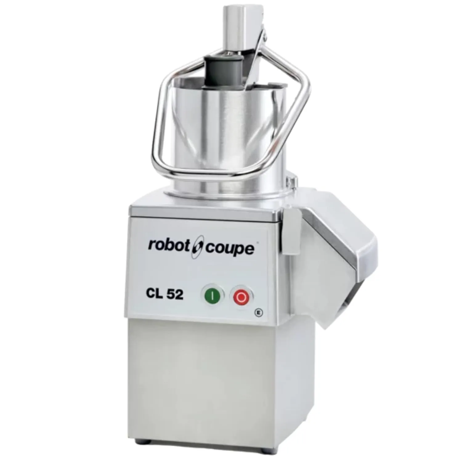 Robot Coupe CL52E Single-Speed Cutter Mixer Continuous Feed Commercial Food Processor with Side Discharge, 120v
