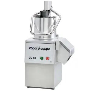 Robot Coupe CL52E Single-Speed Cutter Mixer Continuous Feed Commercial Food Processor with Side Discharge, 120v