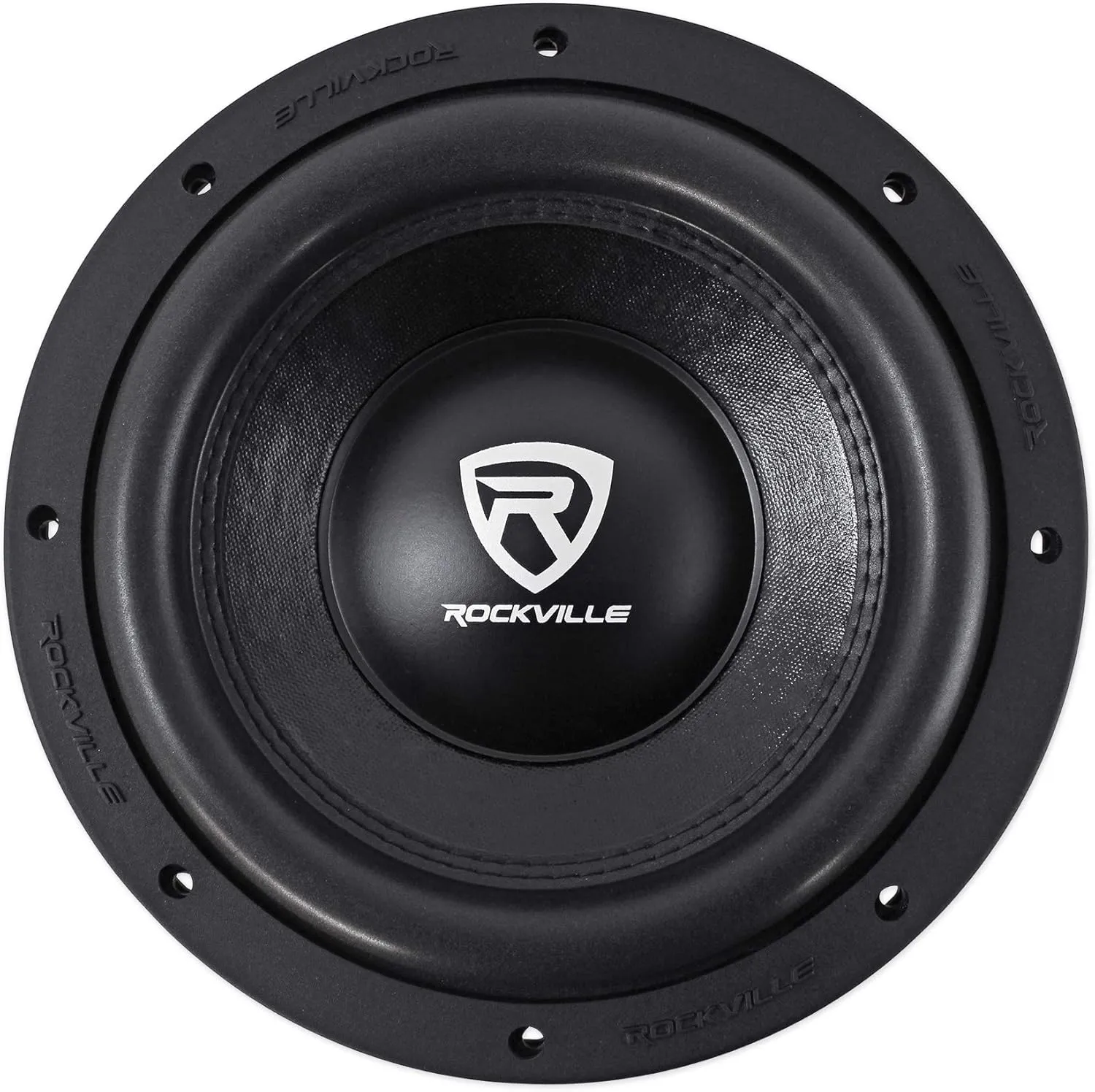 Rockville W10K6D2 V2 10" 2000w Peak Car Audio Subwoofer Dual 2-Ohm Sub 500w RMS CEA Rated, Black