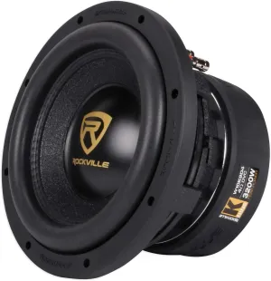 Rockville W10K9D4 10" 3200w Peak Car Audio Subwoofer Dual 4-Ohm Sub 800w RMS CEA Rated