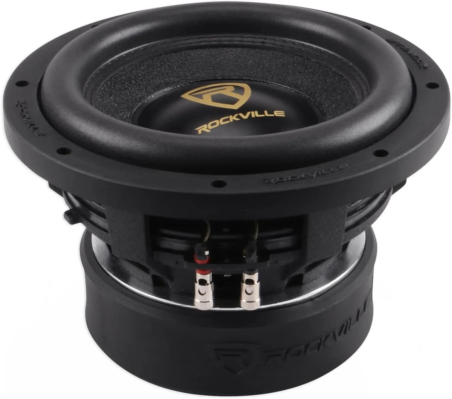 Rockville W10K9D4 10" 3200w Peak Car Audio Subwoofer Dual 4-Ohm Sub 800w RMS CEA Rated