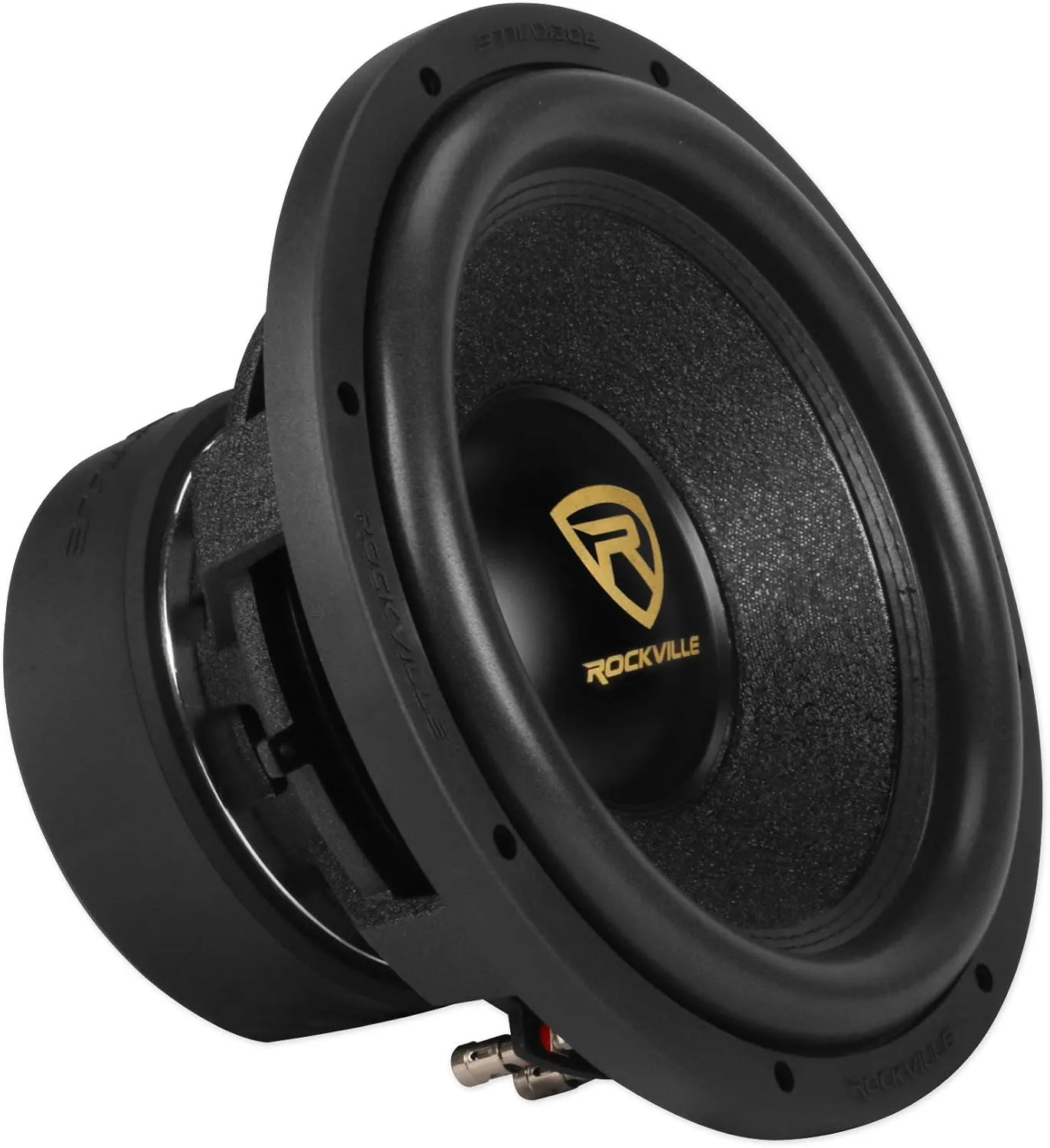 Rockville W12K9D4 12" 4000w Peak Car Audio Subwoofer Dual 4-Ohm Sub 1000w RMS CEA Rated, Black