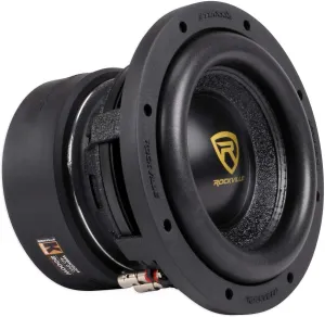 Rockville W8K9D4 8" Inch 2000w Peak Car Audio Subwoofer Dual 4-Ohm Sub 500w RMS CEA Rated, Black