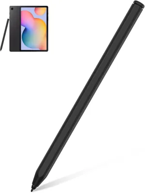 S Pen for Galaxy Tab S9, S Pen Replacement Stylus Pen for Galaxy Tab S9 FE/S8/S7/S6 Lite,4096 Pressure Levels[1.5mm Pen Tip] Compatible with Samsung/KindleScribe2/Wacom One,Without Bluetooth(Black)