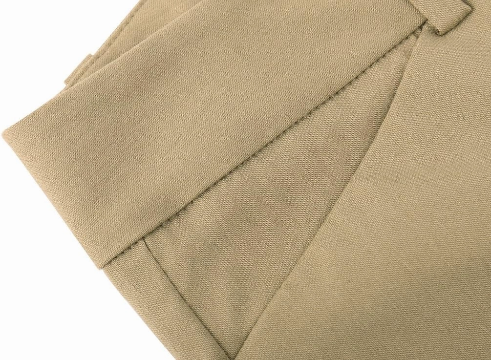 SATINATO Women's Straight Pants Stretch Slim Skinny Solid Trousers Casual Business Office
