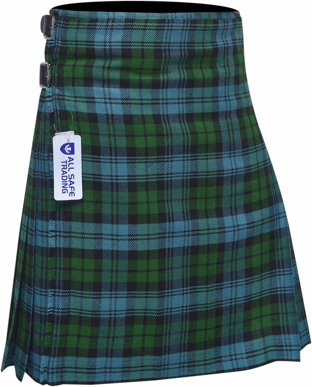 Scottish Men's 8 Yard Tartan Kilt, Highland Wedding Kilt