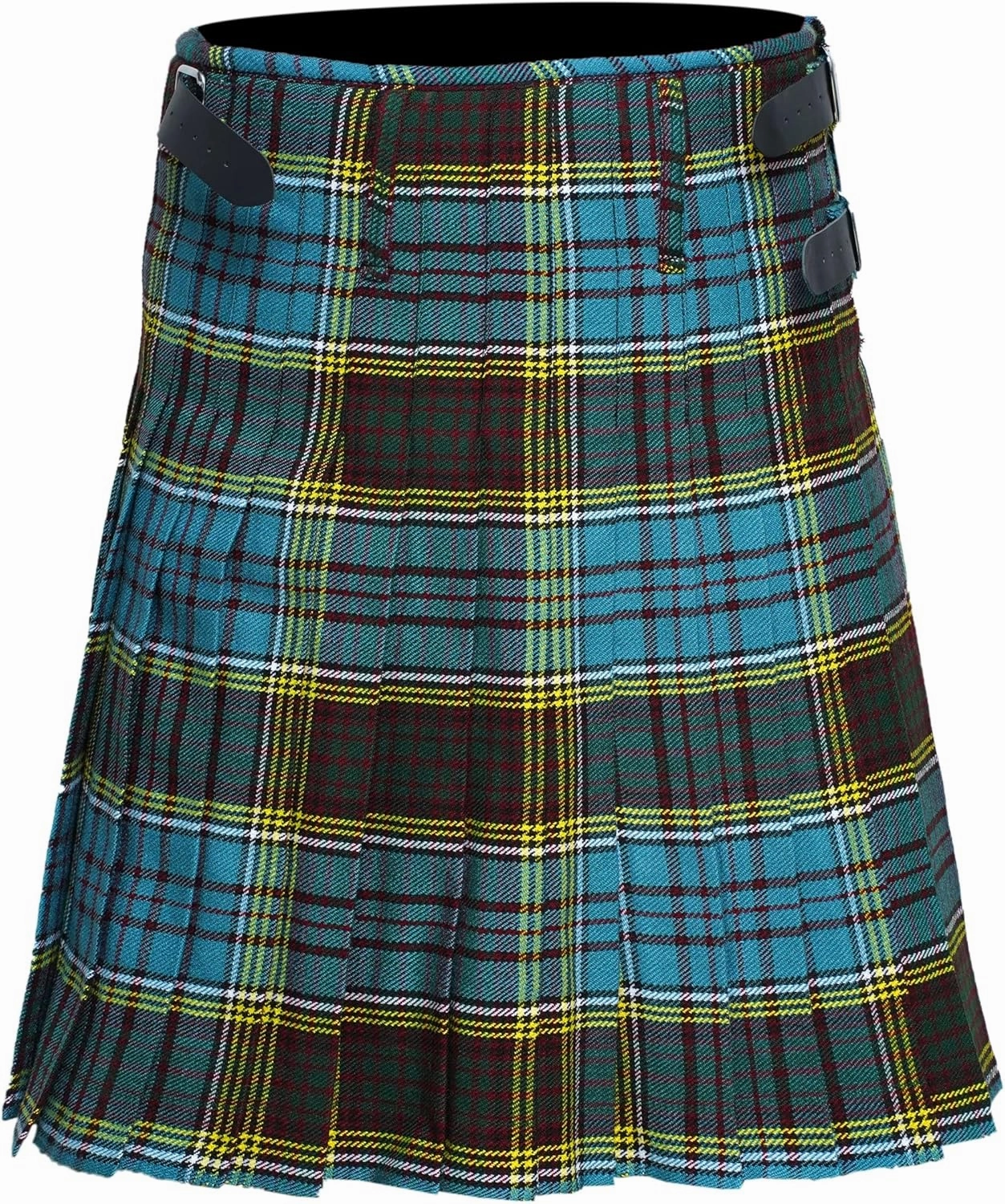 Scottish Men's 8 Yard Tartan Kilt, Highland Wedding Kilt