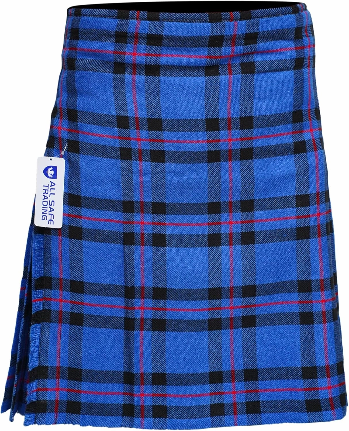 Scottish Men's 8 Yard Tartan Kilt, Highland Wedding Kilt
