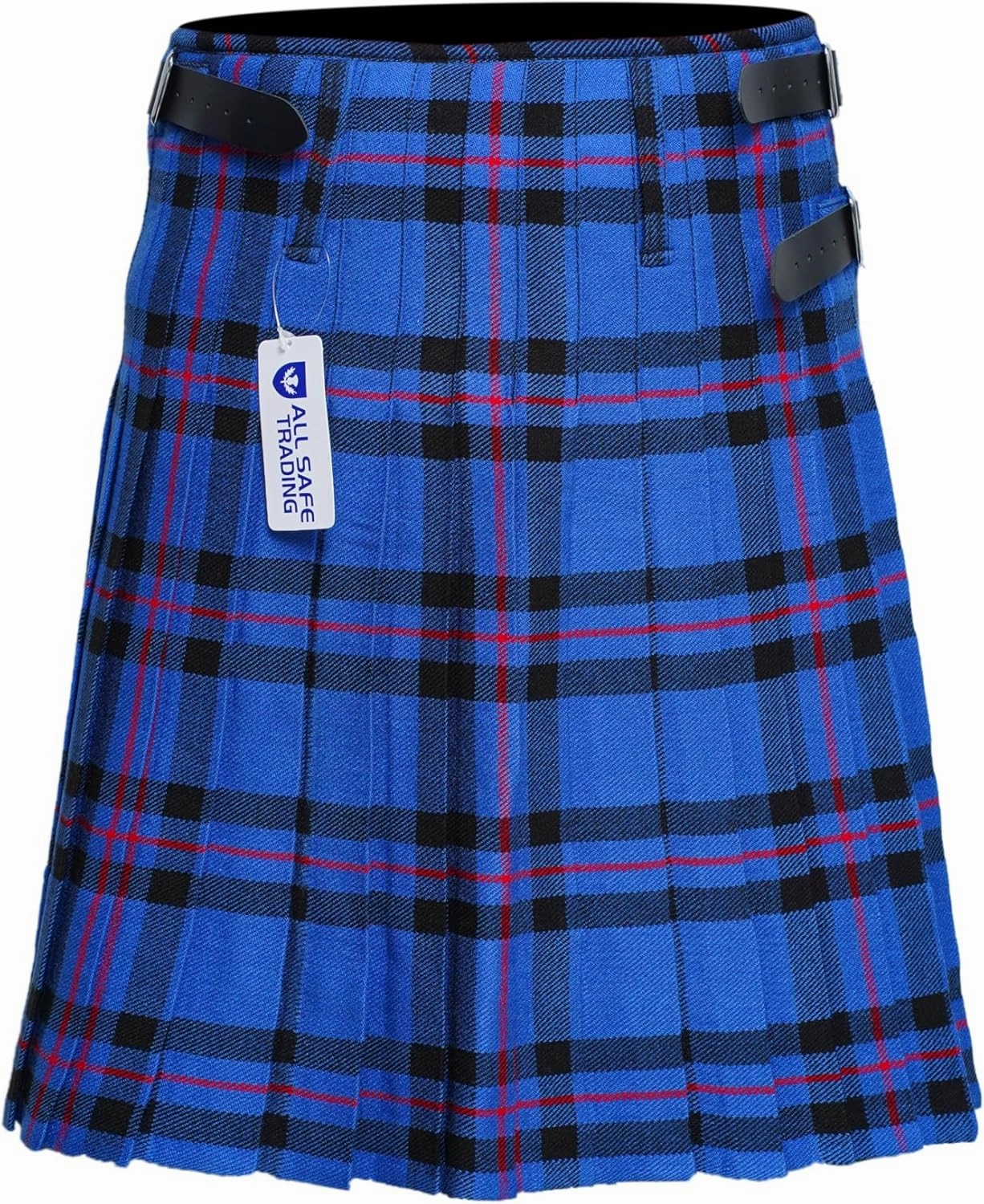 Scottish Men's 8 Yard Tartan Kilt, Highland Wedding Kilt