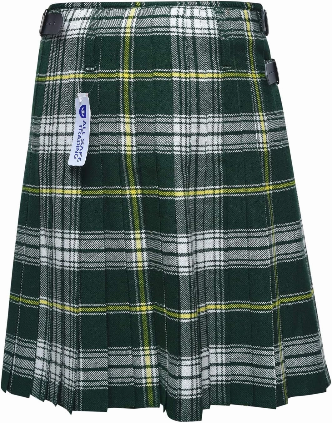 Scottish Men's 8 Yard Tartan Kilt, Highland Wedding Kilt