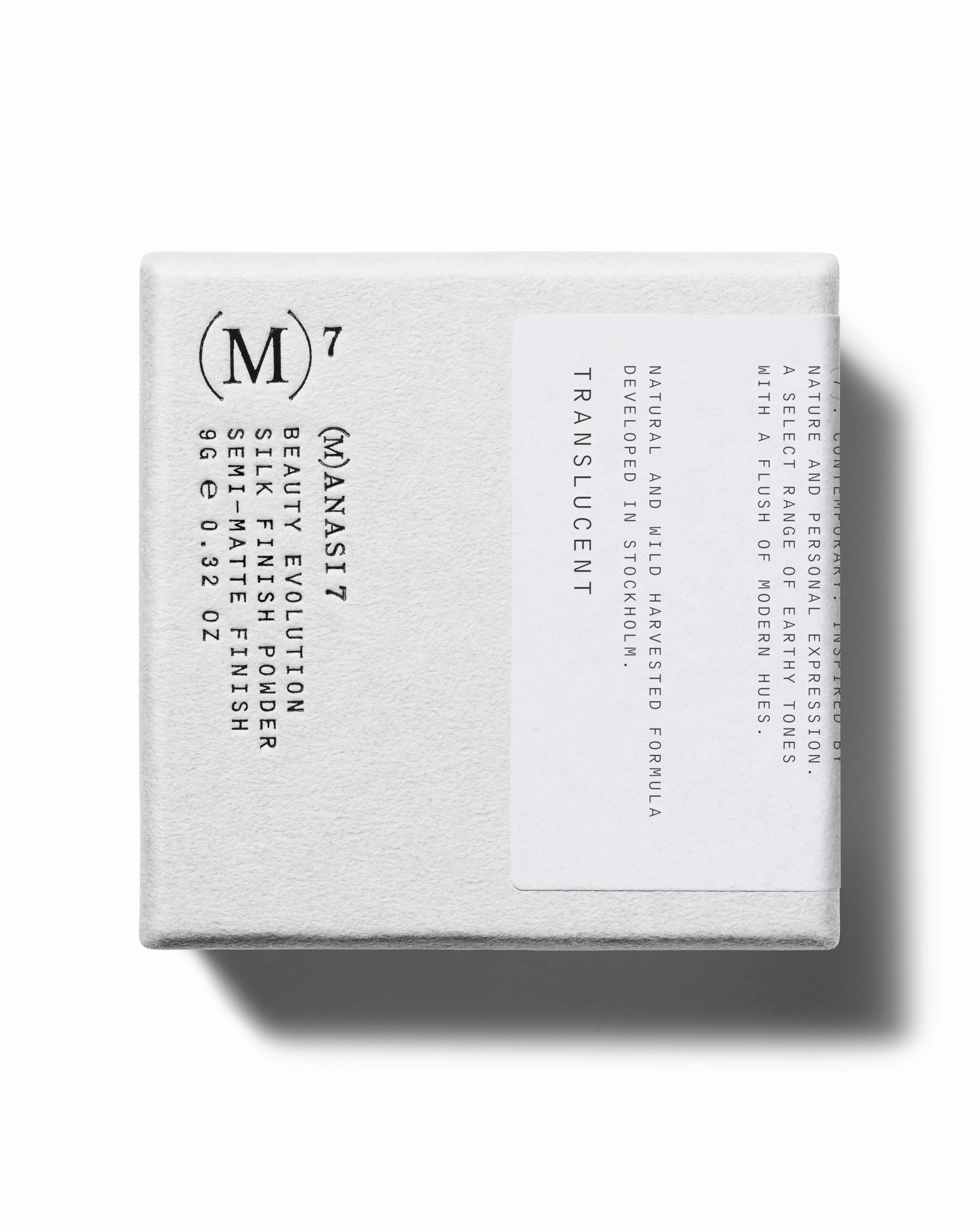 Silk finish powder - Translucent