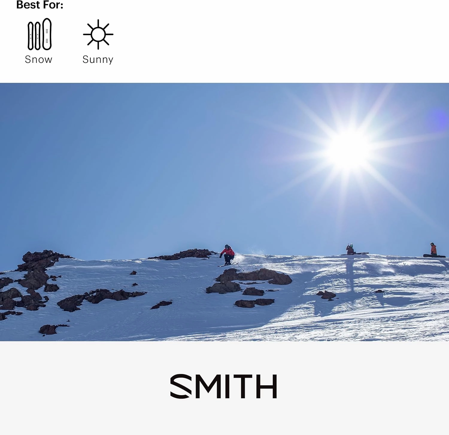 SMITH Pursuit Sunglasses with ChormaPop Shield Lens – Performance Sports Sunglasses – Removable Side Shields – Men & Women