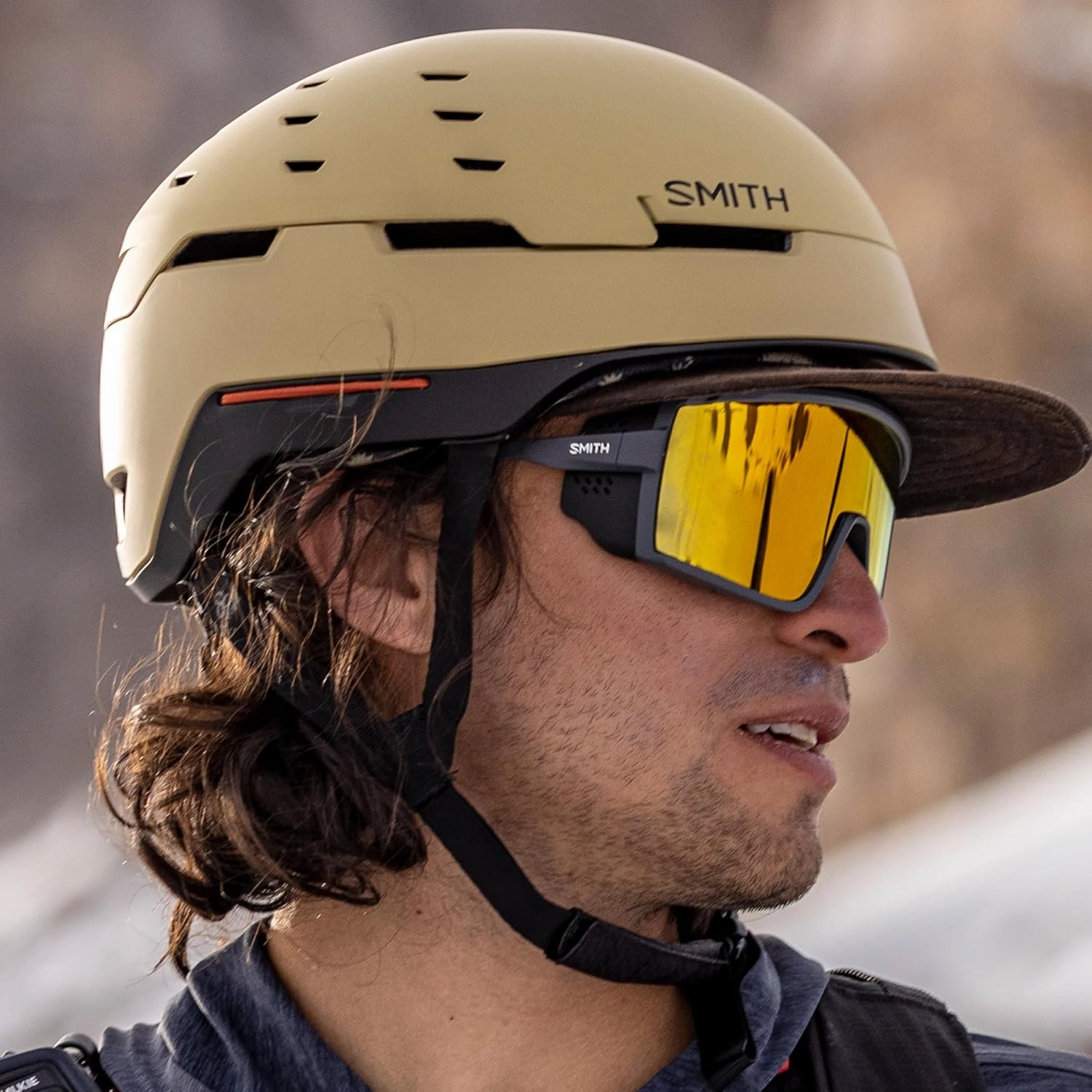 SMITH Pursuit Sunglasses with ChormaPop Shield Lens – Performance Sports Sunglasses – Removable Side Shields – Men & Women