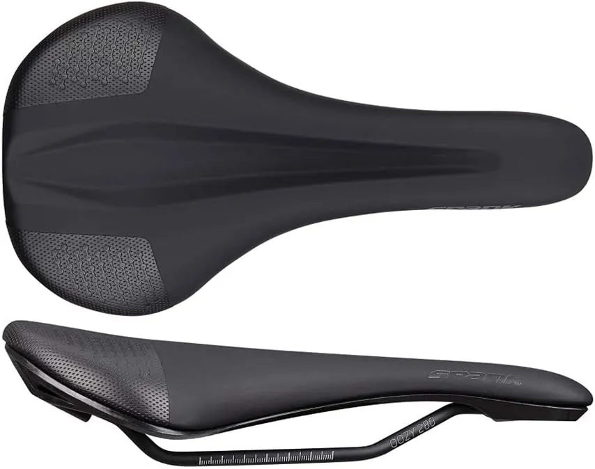 Spank Oozy 280 Saddles: Smooth Surface Contour and Outer Edges Maximize Maneuverability