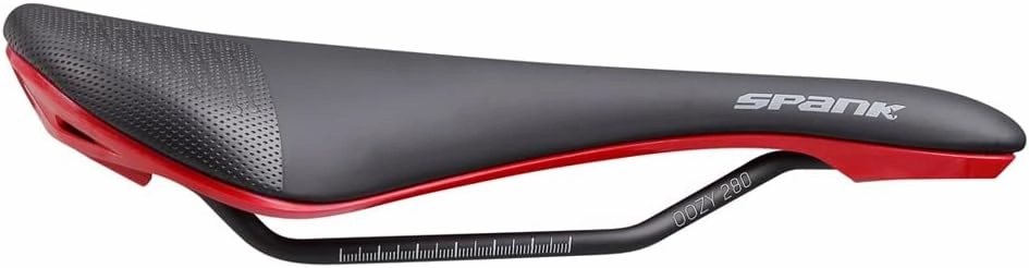 Spank Oozy 280 Saddles: Smooth Surface Contour and Outer Edges Maximize Maneuverability