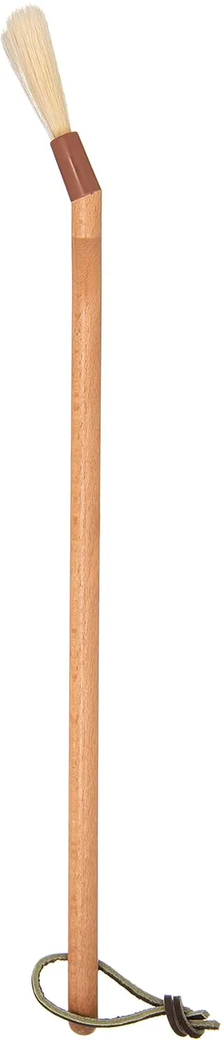 SPARTA 4037000 Boarhair Angled Pastry Brush, Basting Brush With Handle Hole, 2 Inches, Brown, (Pack of 12)