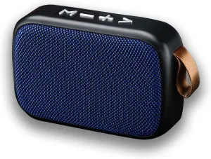 Speaker Compatible with Micromax Unite 3 Fabric Design 3W Playtime 6H Indoor, Outdoor Travel (Blue)