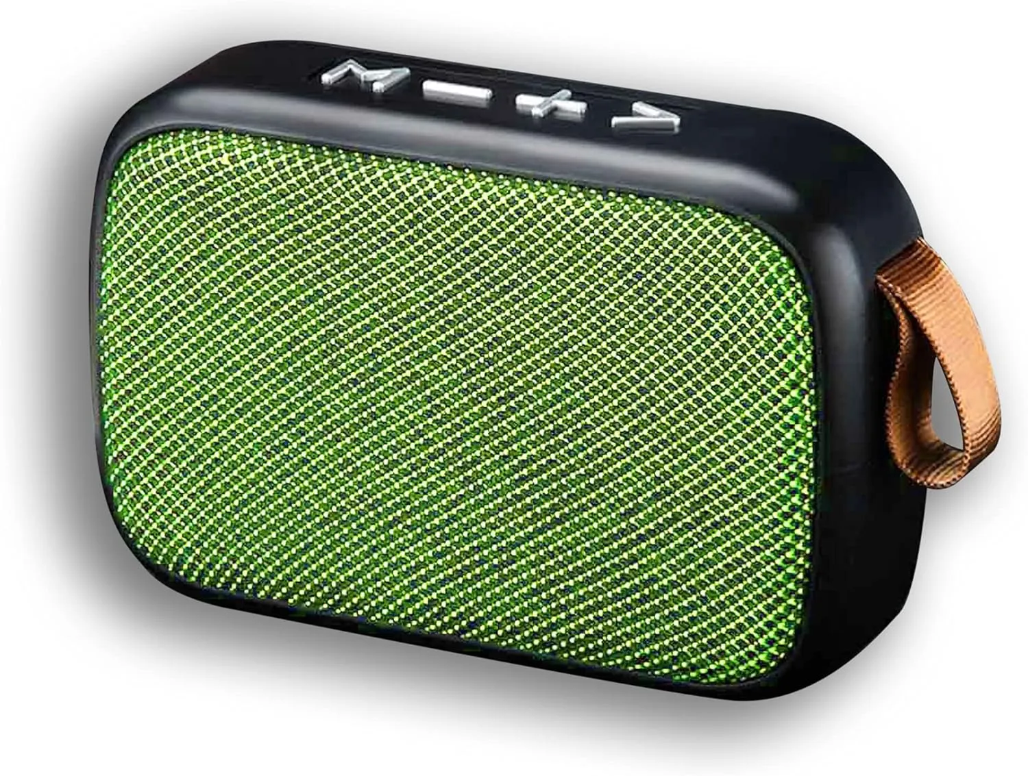 Speaker Compatible with Vertu Signature Touch Fabric Design 3W Playtime 6H Indoor, Outdoor Travel (Green)