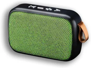 Speaker Compatible with Vertu Signature Touch Fabric Design 3W Playtime 6H Indoor, Outdoor Travel (Green)