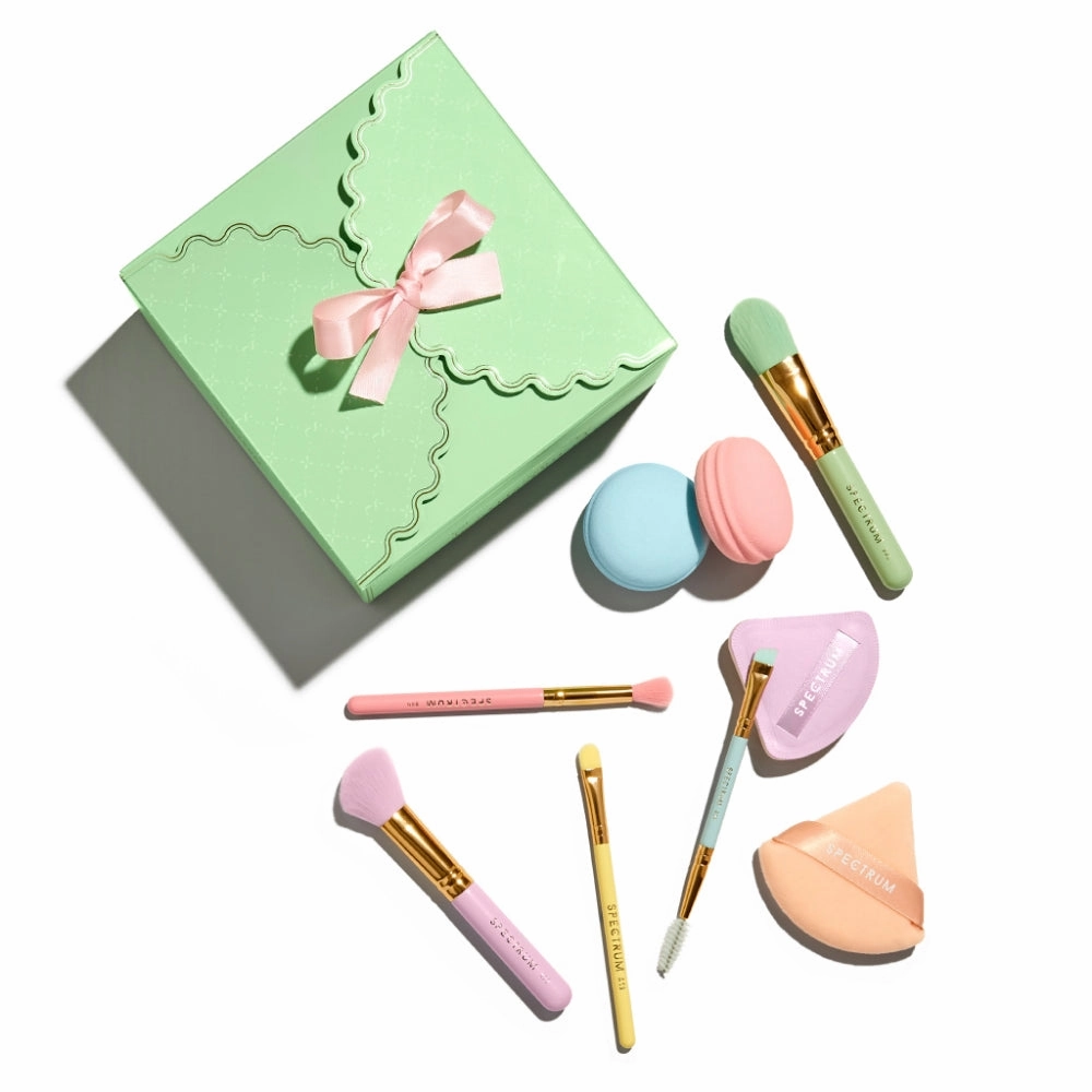 Spectrum Collections Patisserie Makeup Brush & Sponge Set