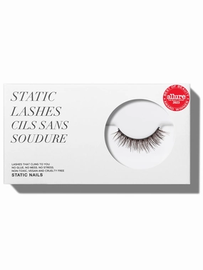 Static Nails Magnetic Eyelashes | Everyday Vibes (Brown, Natural) | Comfortable Magnetic Lashes, Fake Eyelash Extension Kit, False Lashes | Reusable, No Glue Needed, 3D Natural Look Eyelashes