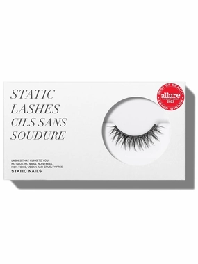 Static Nails Magnetic Eyelashes | Social Hour (Black, Natural) | Comfortable Magnetic Lashes, Fake Eyelash Extension Kit, False Lashes | Reusable, No Glue Needed, 3D Natural Look Eyelashes