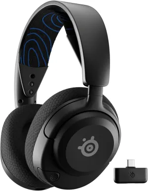 SteelSeries Arctis Nova 5P Wireless Multi-System Gaming Headset — Neodymium Magnetic Drivers — 100  Audio Presets — 60 HR Battery — 2.4GHz or BT — ClearCast Gen2.X Mic — PS5, PS4, PC, Switch, Mobile