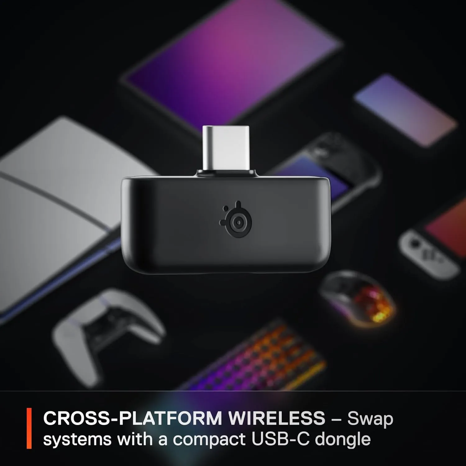 SteelSeries Arctis Nova 5P Wireless Multi-System Gaming Headset — Neodymium Magnetic Drivers — 100  Audio Presets — 60 HR Battery — 2.4GHz or BT — ClearCast Gen2.X Mic — PS5, PS4, PC, Switch, Mobile