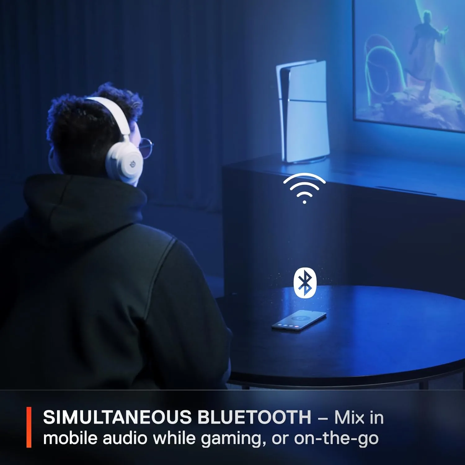 SteelSeries Arctis Nova 7P Wireless Multi-Platform Gaming Headset Bundle — Destiny 2: The Final Shape Edition — In-Game Items — 2.4GHz   Mixable Bluetooth — 38H USB-C Battery — PlayStation, PC, Switch