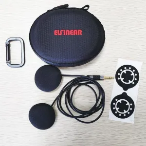 Stereo Helmet Speakers Headphones for Cardo,Sena,Lexin,Vimoto Work with Most Helmet Communicators
