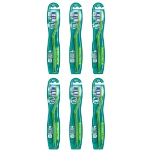Tom's of Maine Naturally Clean Toothbrush, Soft, 6-Pack